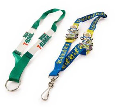 Smycz z miękkimi etykietami z karabińczykiem z PVC