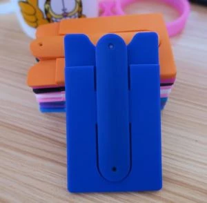 2D silikonowy mobilny portfel z etui na karty portfel