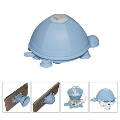 Silikonowy uchwyt na telefon 3D Turtle Składany nawijacz na słuchawki