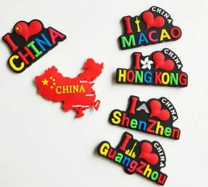 Inny kraj World City Souvenir 3D silikonowy magnes na lodówkę