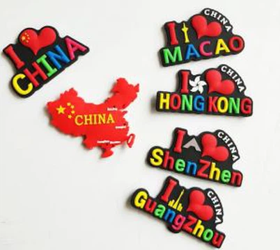 Inny kraj World City Souvenir 3D silikonowy magnes na lodówkę