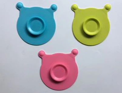 Food Grade Children Magic Sucker Bowl Mater Silikonowa podkładka