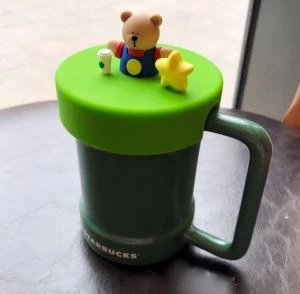 Pokrywka na kubek z gumy silikonowej Starbucks