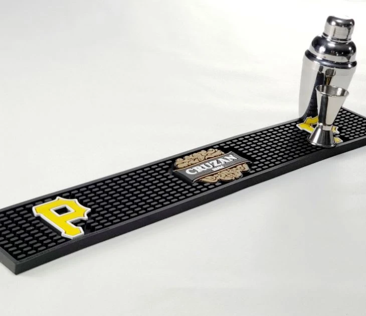 New Product Amazon Brand Logo PVC Beer Bar Mats