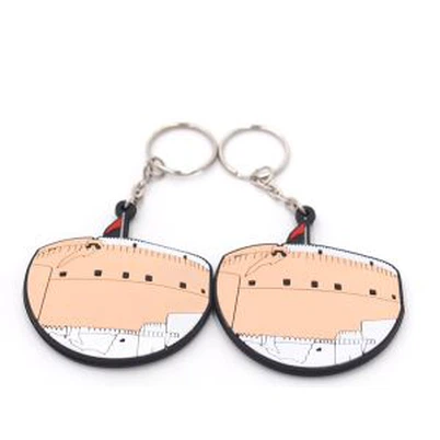 Upominki reklamowe 3d Miękkie Pvc Breloki do torby Tagi